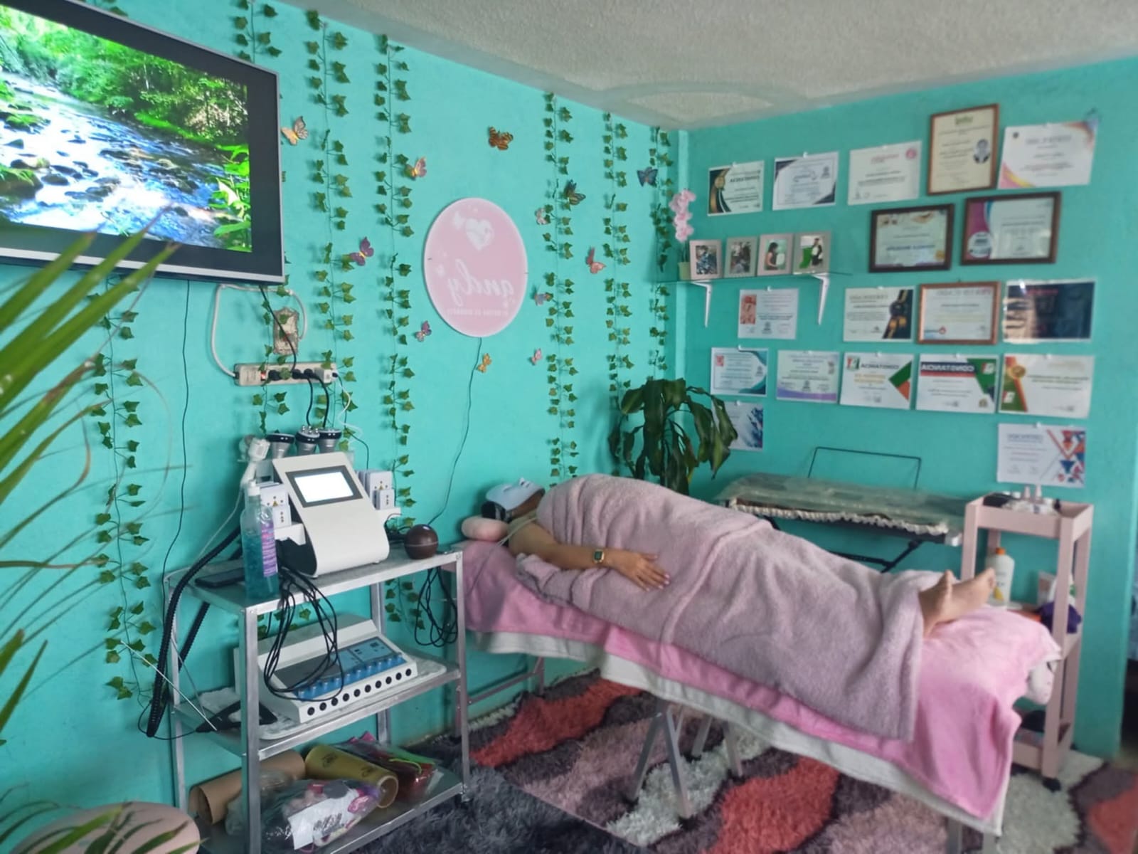 Vista del espacio de atención de Andy Motion